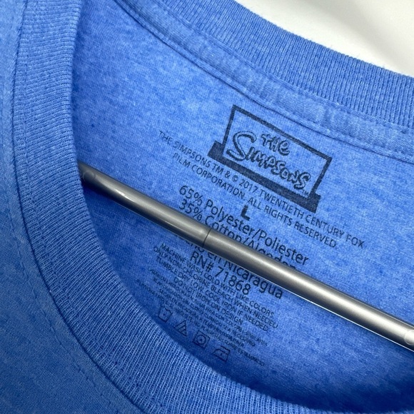 The Simpsons Homer Working on my Dad Bod Mens Shirt Size Large NWT - Picture 4 of 5